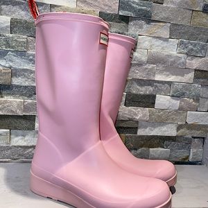 Pink Hunter Boots